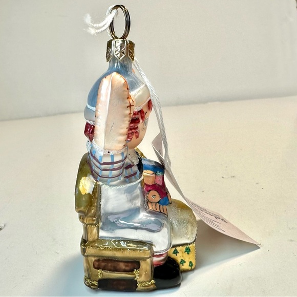 Rare 1998 Kurt Adler Polonaise Collection Raggedy Andy Glass Ornament AP 1514 - Picture 9 of 13